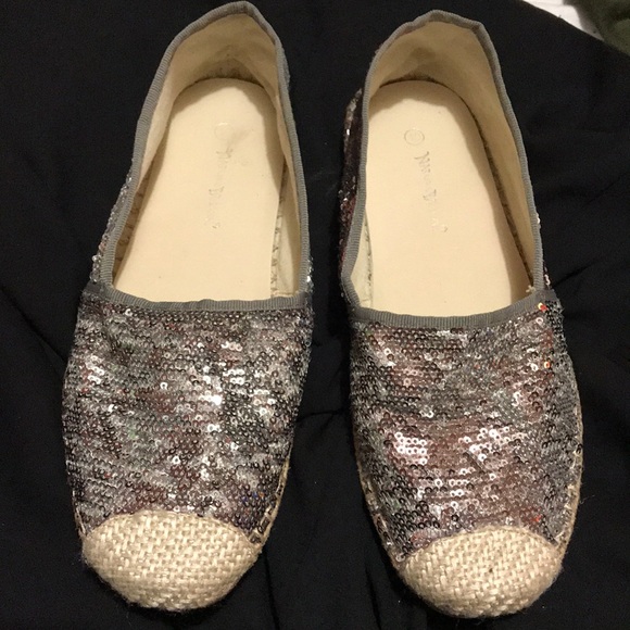 Nature Breeze Shoes - Adorable sparkly slip ons